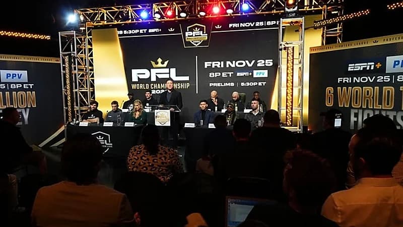 100 مليون دولار قيمة استثمارات المملكة في دوري PFL للفنون القتالية
