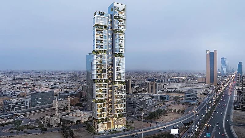 اكتمال أعمال حفر أرض مشروع برج الديار بالرياض