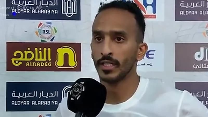 مهاجم الاتحاد يتضامن مع فلسطين .. فيديو