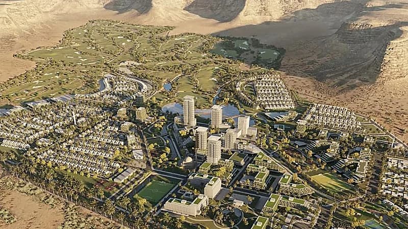 التصميم المقترح لأحد الأحياء السكنية في القدية..صور