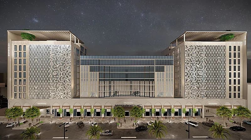 مشروع يحول معارض لفنادق عصرية على طريق المطار بالمدينة المنورة ..صور