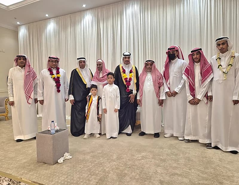 أسرة آل مسملي تحتفل بزفاف أحمد مسملي في أبوعريش