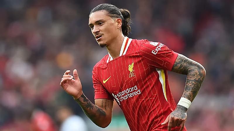 نونيز يودع ليفربول برسالة مؤثرة