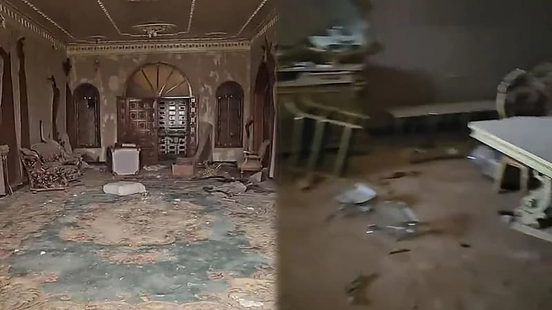 لقطات لقصر مهجور في الرس تثير الريبة.. فيديو