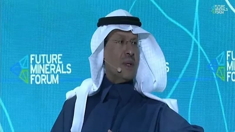 بالفيديو.. وزير الطاقة: المملكة تؤسس وحدة تابعة لشركة معادن تستثمر في الخارج