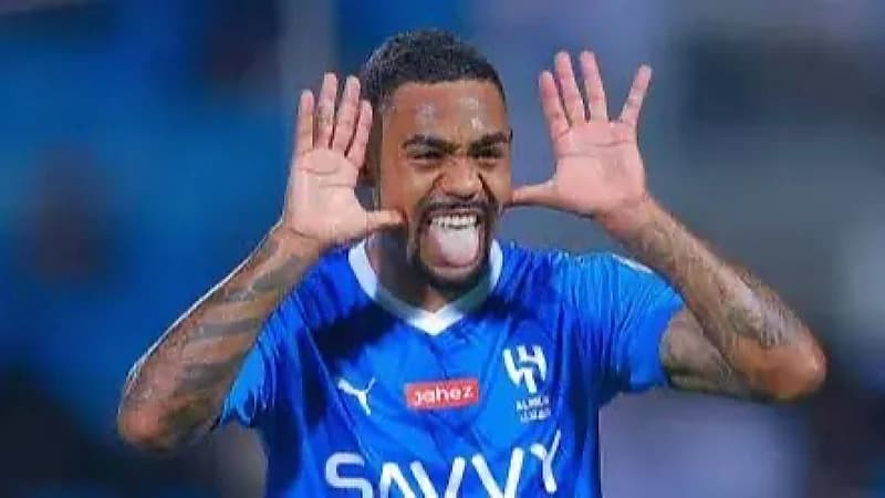 إصابة مالكوم غير مقلقة وسيتواجد في مباراة النهائي