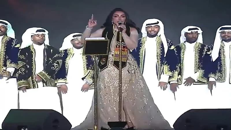 أحلام مدرسة في فن التوقيت والإبداع في اليوم الوطني.. فيديو