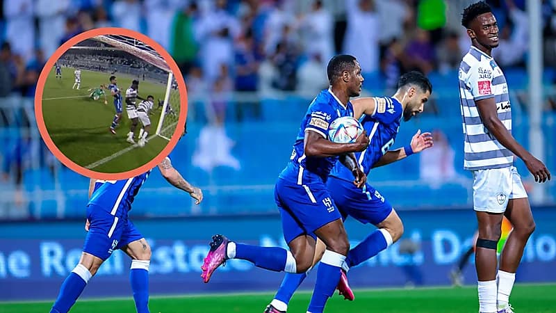 دائرة التحكيم: كرة إيغالو أمام الطائي لم تكن هدفاً