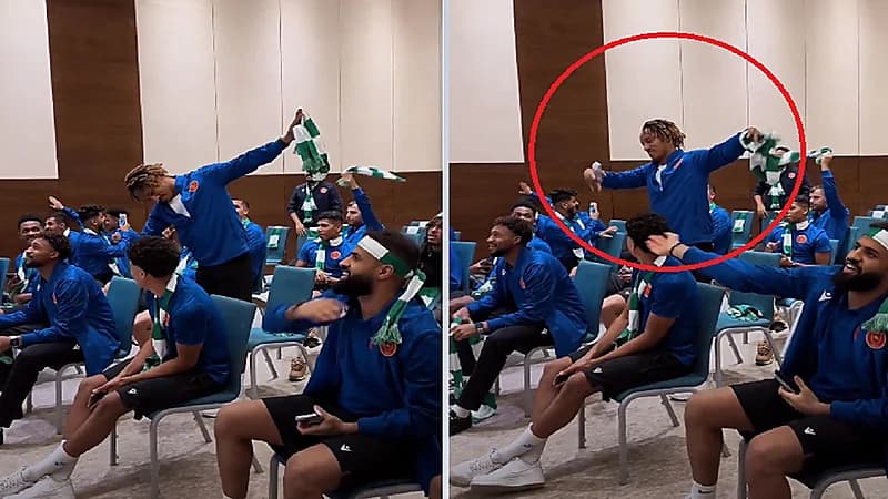 كاريلو يحتفل بهدف الأخضر على طريقة محمد كنو .. فيديو