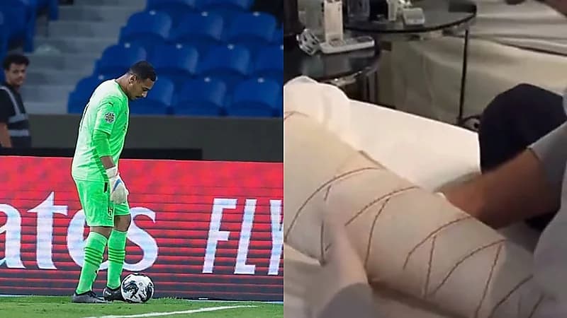 معاناة حبيب الوطيان أثناء العلاج الطبيعي .. فيديو