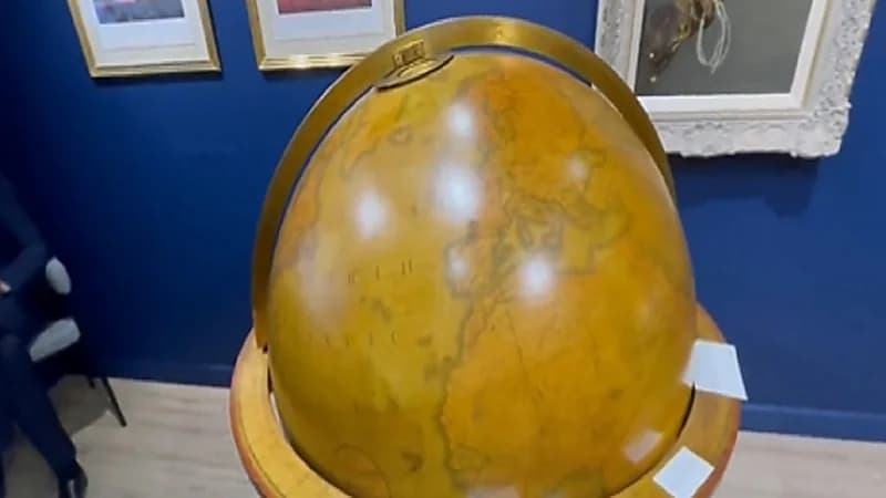 بالفيديو .. كرة أرضية بقيمة أكثر من مليون ريال في معرض الرياض الدولي للكتاب