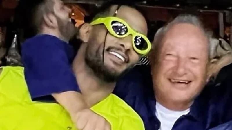 الفنان محمد رمضان في أحدث إطلالة برفقة نجيب ساويرس