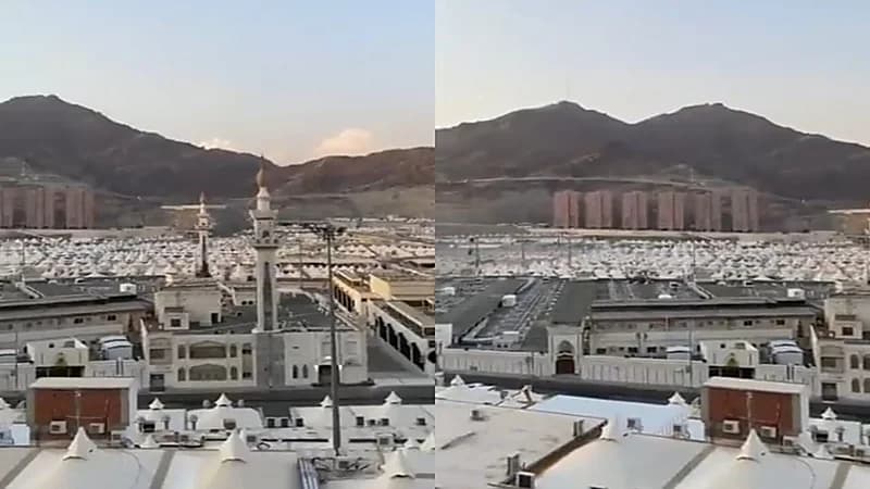 مدينة الخيام البيضاء "منى" تتحول إلى خلية نحل لتهيئة المخيمات لضيوف الرحمن (فيديو)