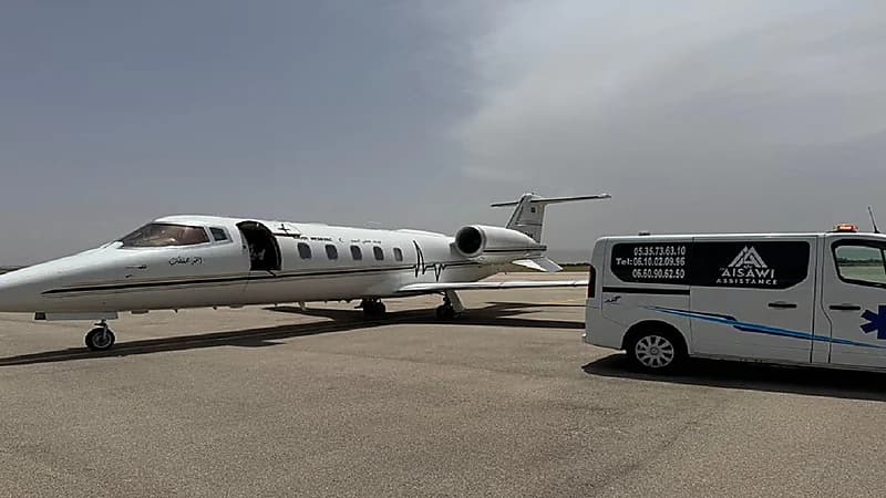 إخلاء طبي لمواطن تعرض لوعكة صحية بالرباط