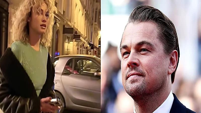 دي كابريو يثير التكهنات بعلاقته مع فتاة تصغره بـ20 عامًا