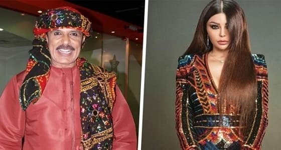 حقيقة زواج عبدالله بالخير من هيفاء وهبي