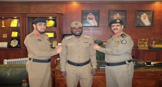 ترقية منصور حزام لرتبة رقيب