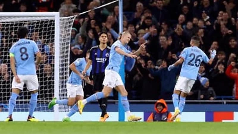 مانشستر سيتي يتغلب على كوبنهاغن بخماسية.. وبوروسيا دورتموند يكتسح إشبيلية