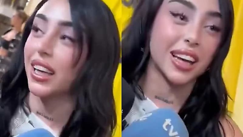 نيكي نيكول تؤكد حبها لـ لامين: مغرمة وسعيدة جدًا.. فيديو