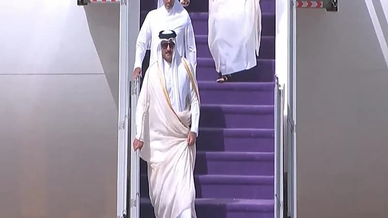 وصول أمير قطر إلى الرياض.. فيديو