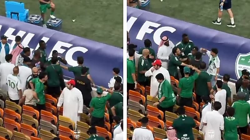 اشتباك عيد المولد مع جماهير الأهلي بعد خسارة كأس الإنتركونتيننتال .. فيديو