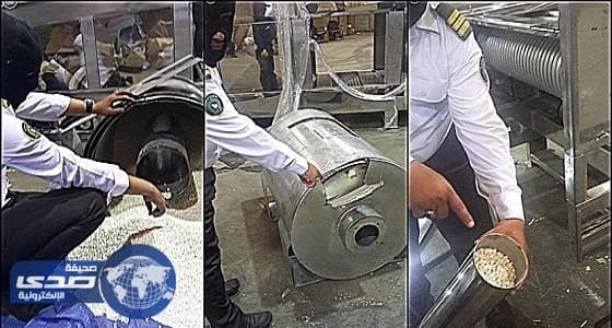 إحباط تهريب أربعة ملايين حبة كبتاجون وترامادول بجمرك ميناء ضباء