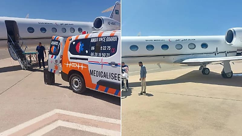 إخلاء طبي لمواطن تعرض لوعكة صحية في المغرب