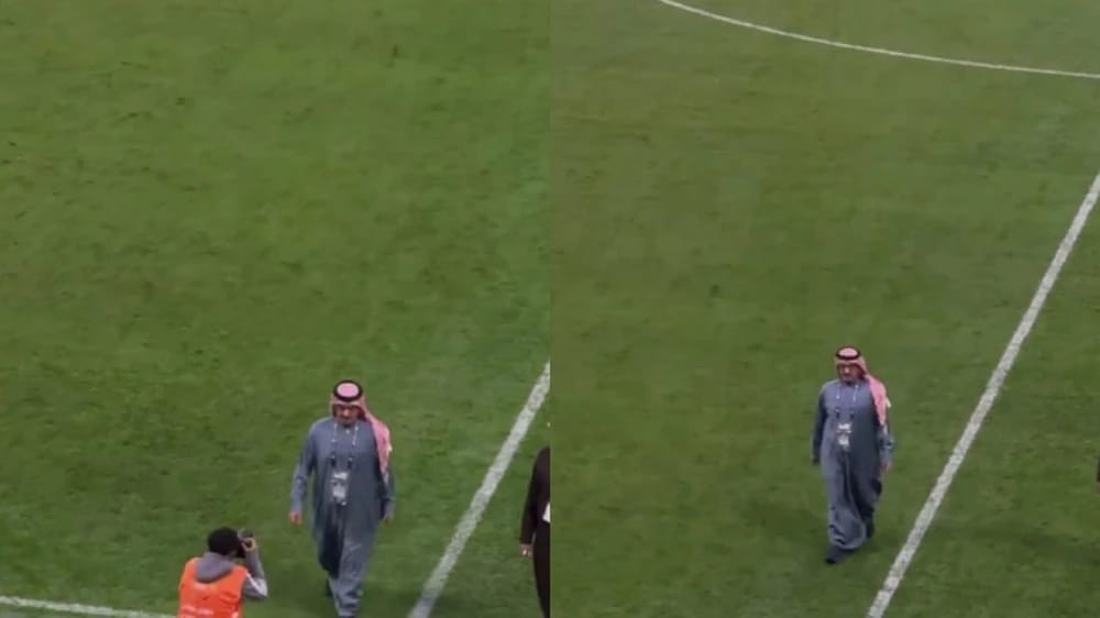 الأمير نواف بن سعد يحتفل بانتصار الفريق على الخليج .. فيديو