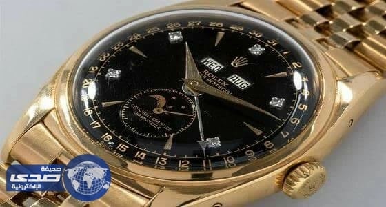 بيع ساعة « رولكس » مرصعة بالماس في مزاد ببريطانيا