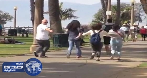 بالفيديو.. شاب يثير رعب فتيات بمقلب مرعب