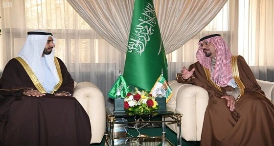 وزير الحرس الوطني يستقبل سفير الإمارات لدى المملكة