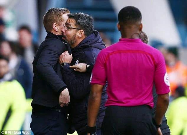 بالفيديو.. شجار بين مدربان بالدوري الإنجليزي الدرجة الأولي