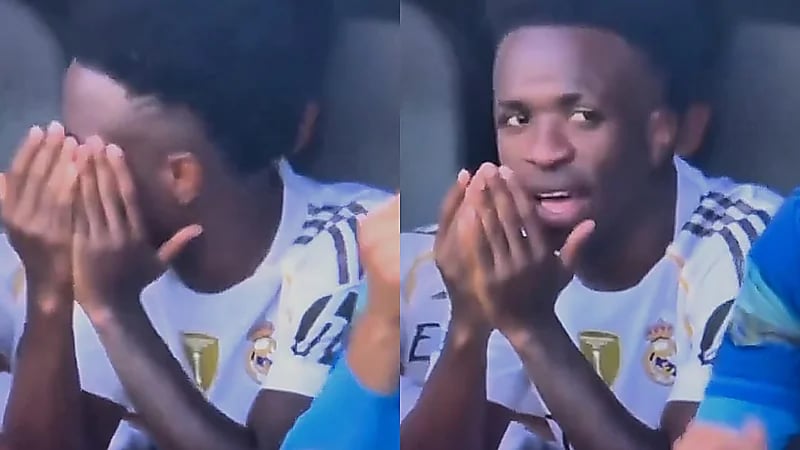 ابتسامة فينيسيوس تُشعل الجدل وسط سقوط مدوٍ لريال مدريد أمام باريس.. فيديو