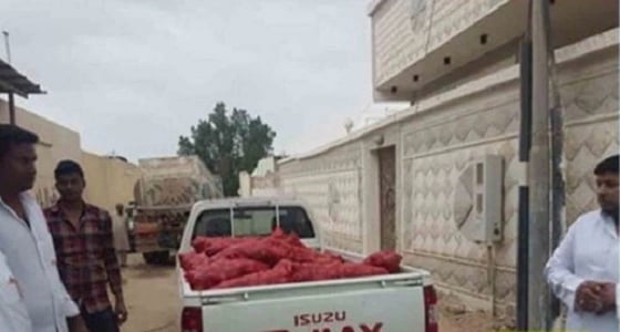 بلدية الجموم تضبط موقع لتخزين وتعبئة الخضروات بطرق عشوائية