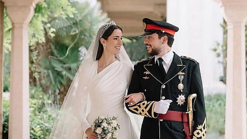 أول نشاط لولي العهد الأردني بعد مراسم حفل زفافه الضخم