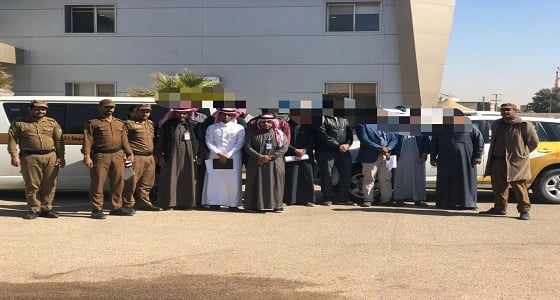 ضبط مجموعة من المخالفين لنظامي العمل والإقامة بالجوف