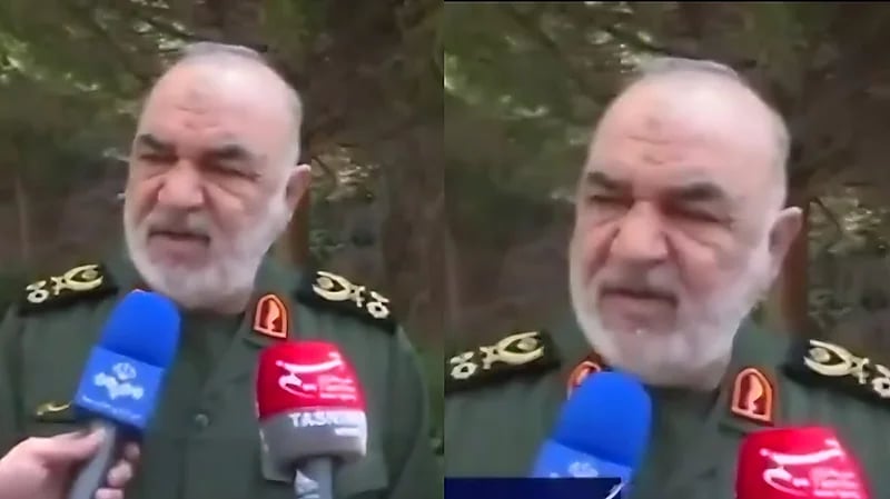 قائد الحرس الثوري توعّد إسرائيل بمواجهة ساحقة قبل مقتله بساعات .. فيديو