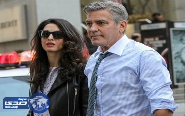 جورج كلوني وعائلته يٌغادرون لندن لأسباب أمنية