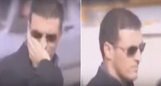 فيديو نادر لكاظم الساهر ينهار بنوبة بكاء