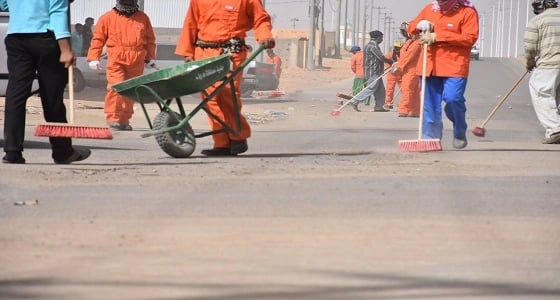 بالصور.. رئيس طريف يطلق حملة نظافة مكثفة للأحياء وفق خطة مجدولة 