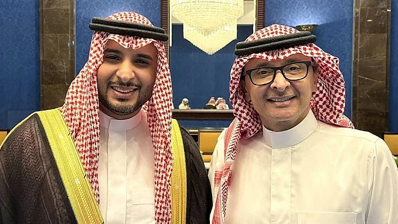 عبدالمجيد عبدالله يحتفل بزفاف نجله في البحرين