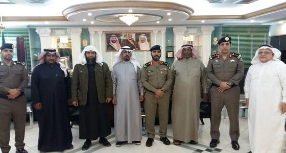 " مدير مرور المدينة " يستقبل أعضاء مجلس حي العزيزية لبحث مشاكلهم