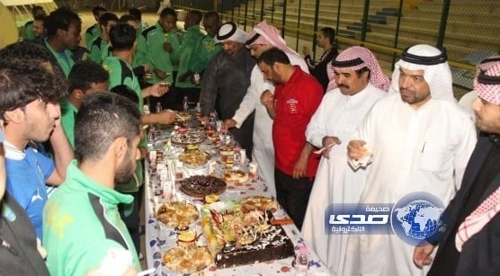 العروبة يحتفي بالرئيس بعد الحادث المروري