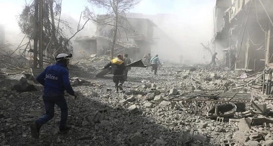 مقتل 21 مدنيا في غارات جديدة شنتها قوات النظام السوري على الغوطة الشرقية