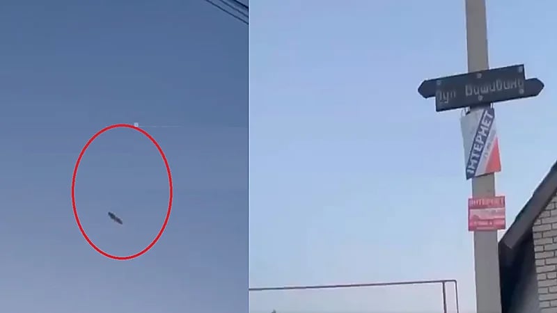 شاهد.. إشارة تلاعب من صاروخ روسي برادار الدفاع الجوي الأوكراني