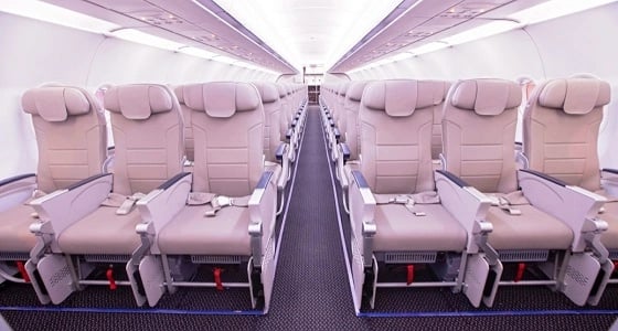 بالصور.. الخطوط السعودية تضم طائرة ثالثة مزودة بتقنية اتصالات فضائية متقدمة