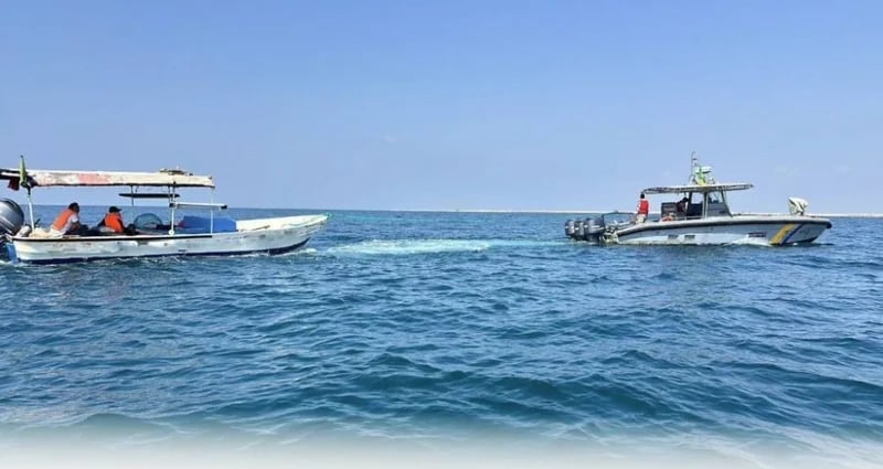 حرس الحدود ينقذ طفلا من الغرق أثناء ممارسته السباحة