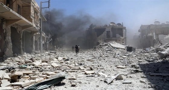 قذائف صاروخية تسفر عن مقتل وإصابة 5 أشخاص بحلب