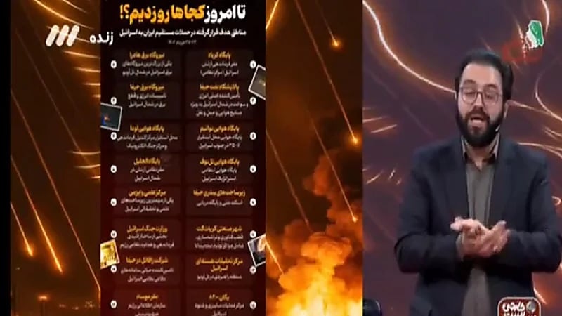 اضطراب مفاجئ يقطع بث القناة الإيرانية الثالثة.. فيديو