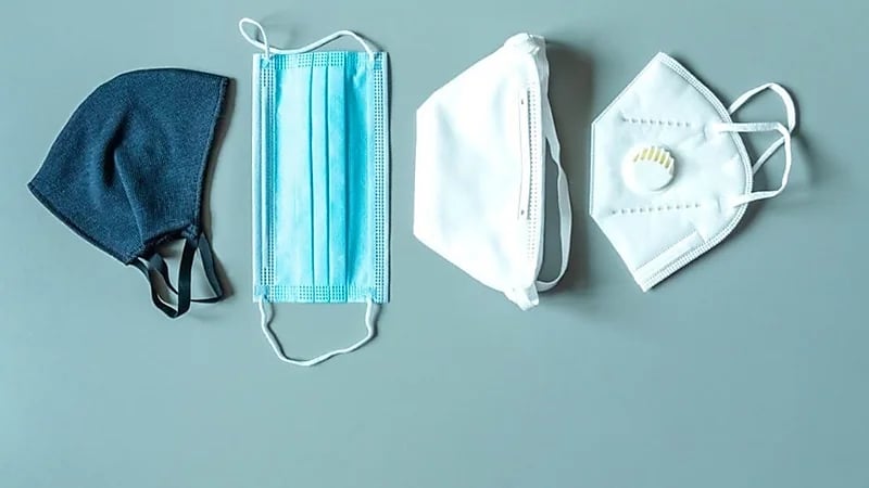 نوع من الكمامات لا يحمي من الإصابة بـ "أوميكرون"